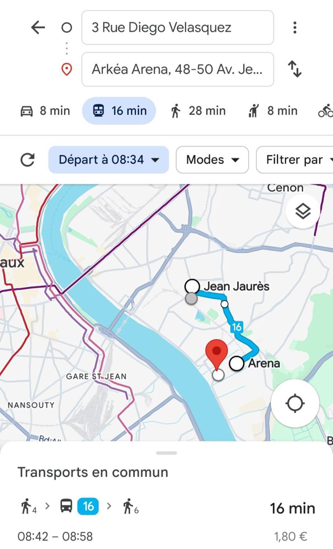 Appartement A Floirac Avec 2 Chambres, Un Parking Prive, Une Terrasse, A 5 Minutes En Voiture De L'Arkea Arena De Bordeaux מראה חיצוני תמונה